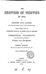 Cover of: Cronaca del Vesuvio: sommario della storia de' principali accendimenti del Vesuvio dal 1840 fino ...