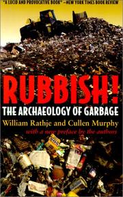 Cover of: Rubbish!: The Archaeology of Garbage