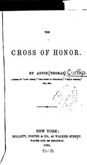 Cover of: The Cross of Honor