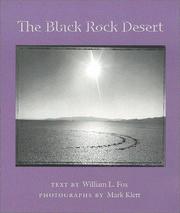 Cover of: The Black Rock Desert by Fox, William L.