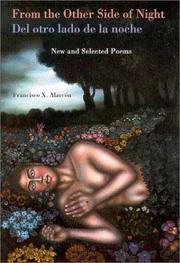 Cover of: From the other side of night =: Del otro lado de la noche : new and selected poems
