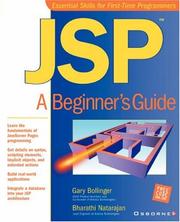 Cover of: JSP by Gary Bollinger