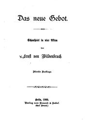 Cover of: Das neue Gebot