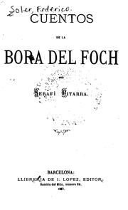 Cover of: Cuentos de la bora del foch