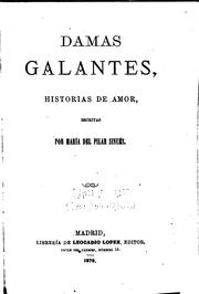 Cover of: Damas galantes: Historias de Amor by María del Pilar Sinués