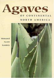 Cover of: Agaves of Continental North America by Howard Scott Gentry