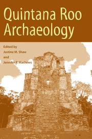 Cover of: Quintana Roo Archaeology by 