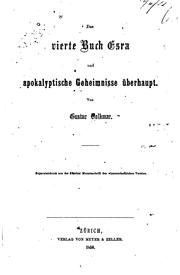 Cover of: Das vierte Buch Esra und apokalyptische Geheimnisse