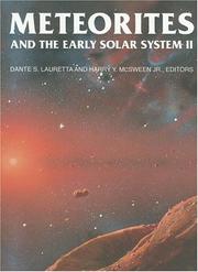 Cover of: Meteorites and the early solar system II