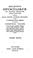 Cover of: Delectus opusculorum ad praxin medicam spectantium antenac apud gentes ...