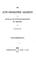 Cover of: Die alte Geographie Arabiens als Grundlage der Entwicklungsgeschichte des Semitiamus