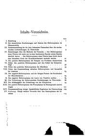 Cover of: Der Heliotropismus der Thiere und seine Uebereinstimmung mit dem Heliotropismus der Pflanzen by Jacques Loeb
