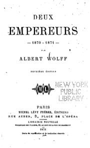 Cover of: Deux empereurs, 1870-1871