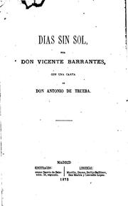 Cover of: Dias sin sol