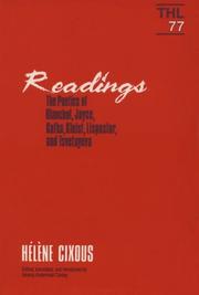 Cover of: Readings by Hélène Cixous