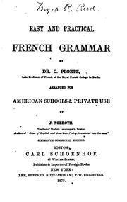 Cover of: Easy and Practical French Grammar