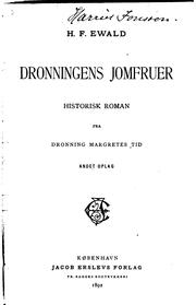 Cover of: Dronningens jonfruer