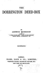 Cover of: The Dorrington Deed-box