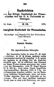 Cover of: Ein eigenthümliches Sühnopfer