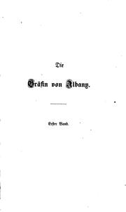 Cover of: Die Gräfin von Albany