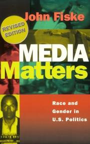 Cover of: Media matters by John Fiske