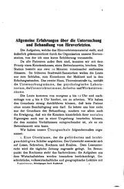 Cover of: Die psychischen Schädigungen durch Kopfschuss im Kriege 1914-: Mit ... by Walther Poppelreuter