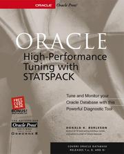 Cover of: Oracle high-performance tuning with STATSPACK