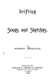 Cover of: Drifting Songs and Sketches.