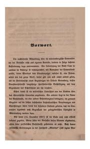 Cover of: Die württembergische Convention