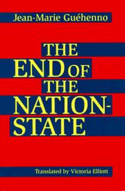 Cover of: The end of the nation-state