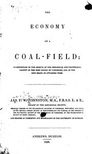 Cover of: The Economy of a Coal-field