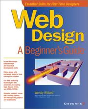 Cover of: Web design: a beginners guide
