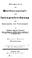 Cover of: Elemente der Differential- und Integralrechnung, 2 Theile