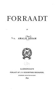 Cover of: Forraadt