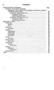 Cover of: The Eocene Deposits of the Middle Atlantic Slope in Delaware, Maryland, and Virginia