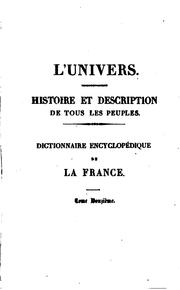 Cover of: France, dictionnaire encyclopédique by Philippe Le Bas, Philippe Le Bas