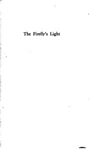 The Firefly's Light .. by Emerson Hough