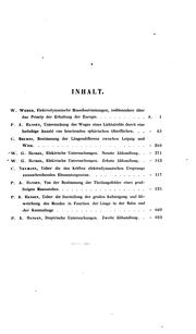 Cover of: Elektrodynamische Maassbestimmungen