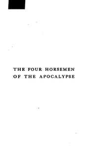 Cover of: The Four Horsemen of the Apocalypse: (Los Cuatro Jinetes Del Apocalipsis) | Vicente Blasco IbaМЃnМѓez
