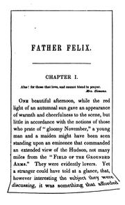 Cover of: Father Felix, by the author of 'Mora Carmody'.