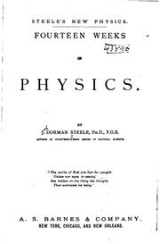 Cover of: Fourteen Weeks in Physics