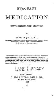 Cover of: Evacuant medication