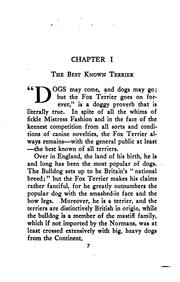Cover of: The Fox Terrier ...
