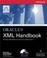 Cover of: Oracle9i XML handbook