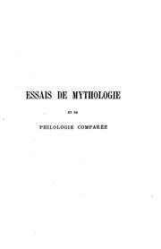 Cover of: Essais de mythologie et de philologie comparée
