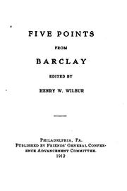 Five Points from Barclay by Henry Watson Wilbur