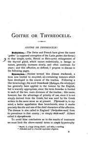 Cover of: Endemic Goitre Or Thyreocele: Being the Thesis for the Degree of Doctor of Medicine of the ...