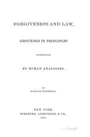 Cover of: Forgiveness and Law