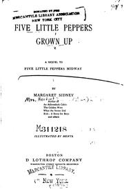 Cover of: Five Little Peppers Grown Up: A Sequel to Five Little Peppers Midway by Margaret Sidney