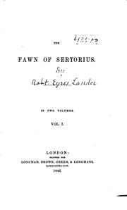Cover of: The Fawn of Sertorius